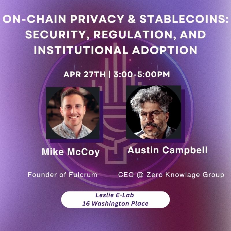 On-Chain Privacy & Stablecoins