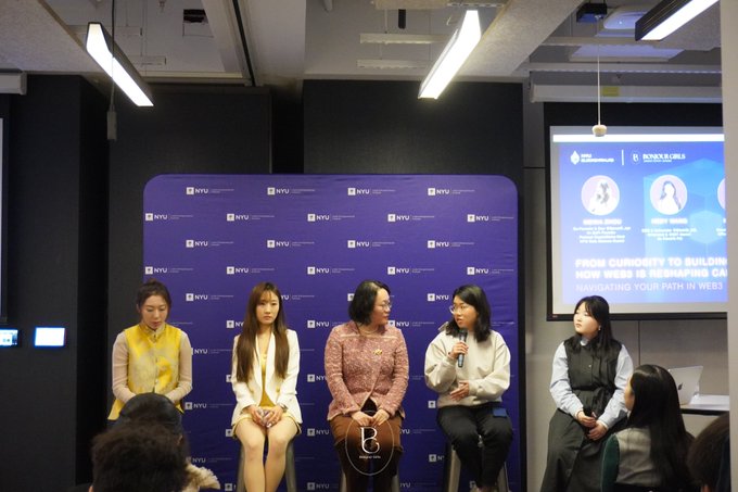 Bonjour Girls x NYU Blockchain Lab