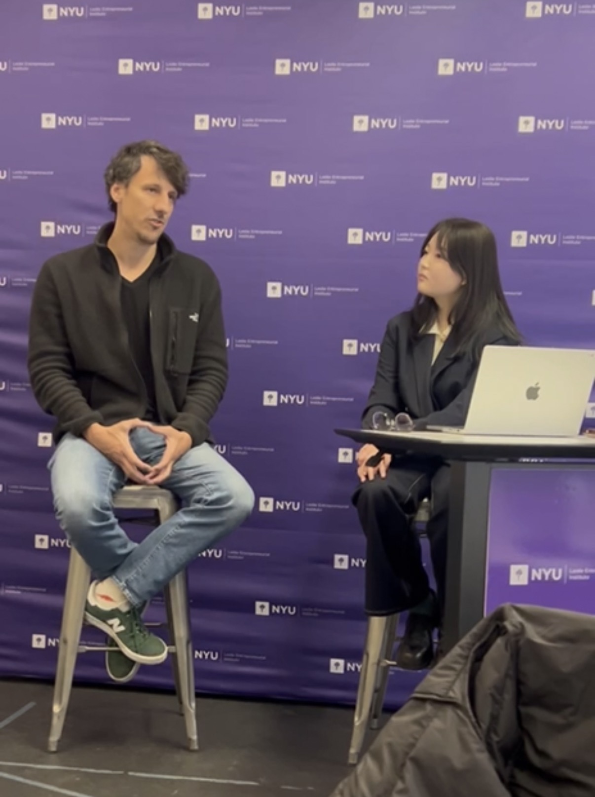 Moderating at NYU